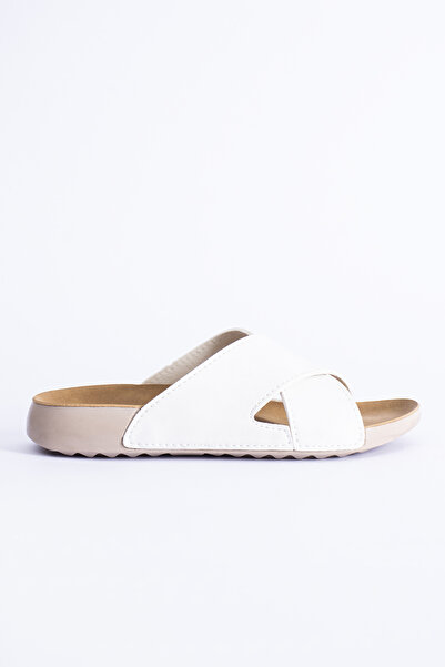 POLOMİA Isabella Жіночі - Перехресні анатомічні, еластичні та м'які легкі сандалі-капці для щоденного використання