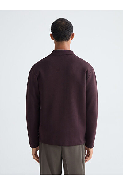 LC Waikiki Vizyon New Season Polo Neck Men's Knitwear Cardigan