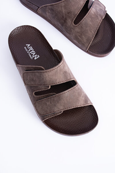 POLOMİA Ανδρικές καθημερινές παντόφλες Polomia Diablo Flexible Velcro Comfort