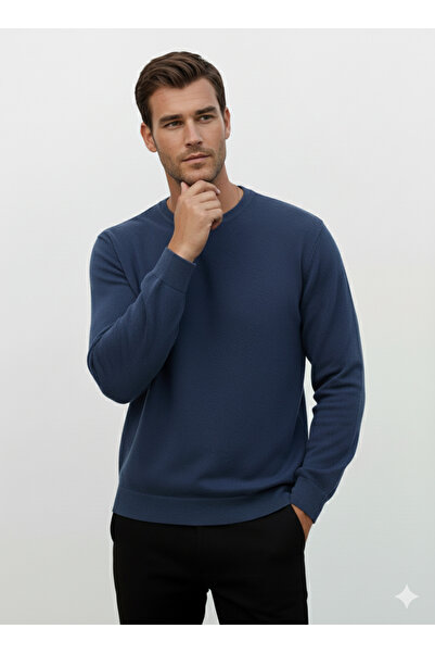 OXVİN Selanik Kumaş Sıfır Yaka Swea tricou Fusta cu mâneci cu croiala confortabilă elastică