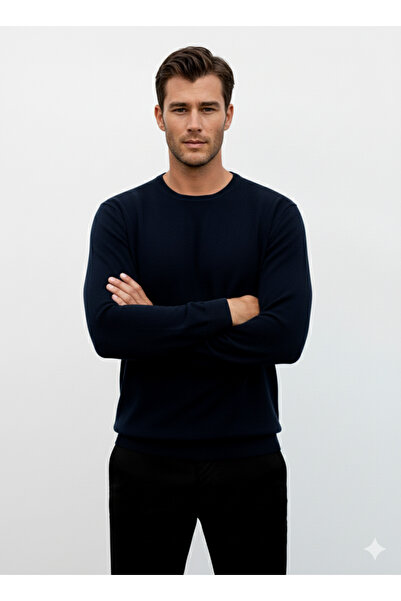 OXVİN Слонік Тканина Світшот з круглим вирізом Зручний крій Рукав Спідниця на резинці