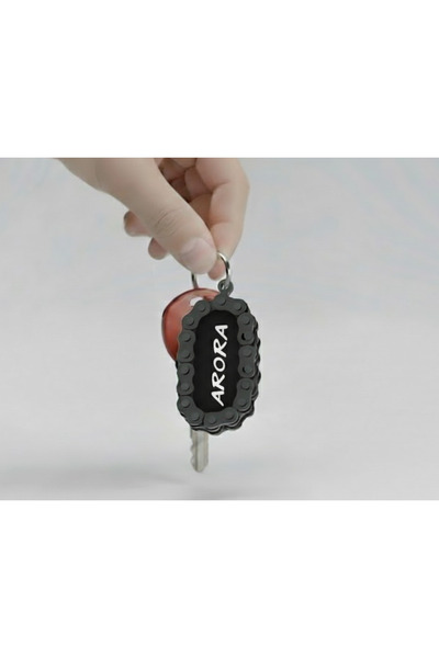Ümraniye3d سلسلة مفاتيح للدراجات النارية بتصميم خاص مع شعار أرورا