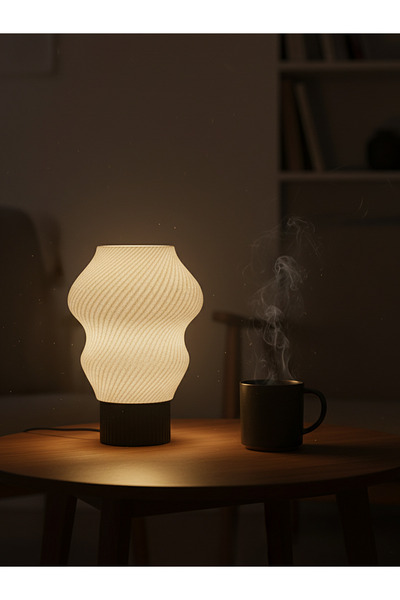 Designobee Madame - Modern Masa ve Gece Lambası – Ambiyans Lambası, Dekoratif...