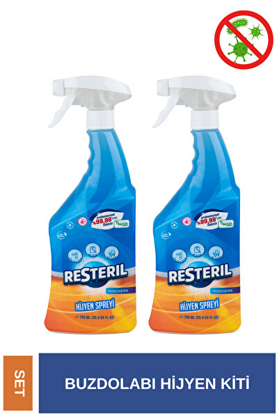 Resteril Antibakteriyel Mutfak Buzdolabı Temizleyici Banyo Küf Giderici Kloze...