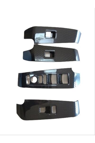 Honda 2022 Civic compatibil cu acoperirea butoanelor din sticlă - carbon