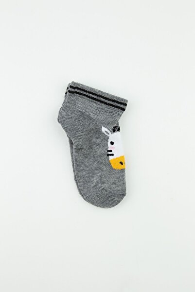 Bross 3 Pieces Animal Baby Boy Booties Socks