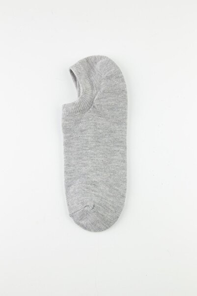 Bross 6-Piece Basic Gray Men's Sneaker Socks