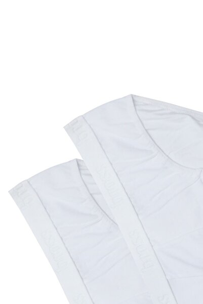 Bross 1126 2 Шорти з еластаном для чоловіків, білі