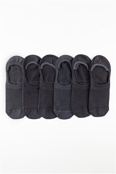 Bross 6 пар синіх шкарпеток з силіконовим підбором для чоловіків