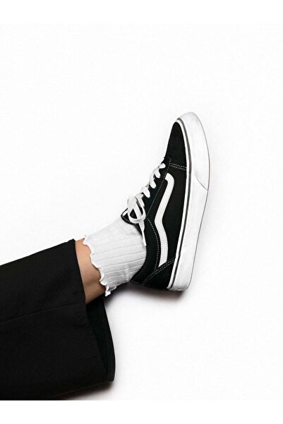 Bross Women's Ruffled Elasticless 2-Piece Socks Assortment