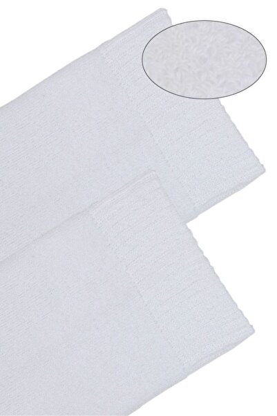 Bross Towel Flat Female Socket 3-Piece White