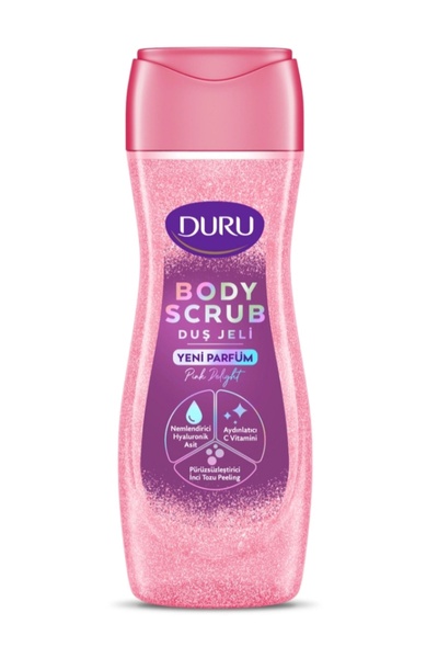 Duru Body Scrob Pink Delight Duş Jeli 450 ml.
