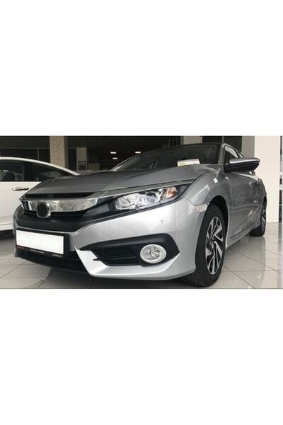 Genel Markalar Honda Civic Uyumlu Fc5 2016-2020 Oval Sis Kaplaması Silver