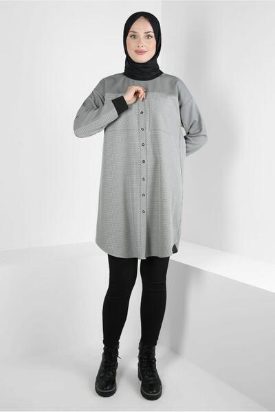 Alvina PLAID PATTERNED TUNIC 44326-1