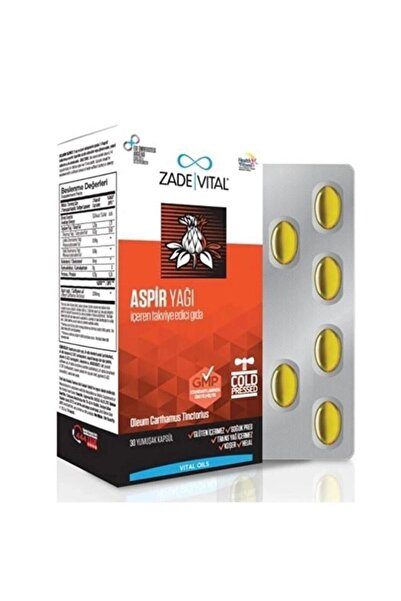 Zade Vital Safflower Oil 60 Soft Capsules
