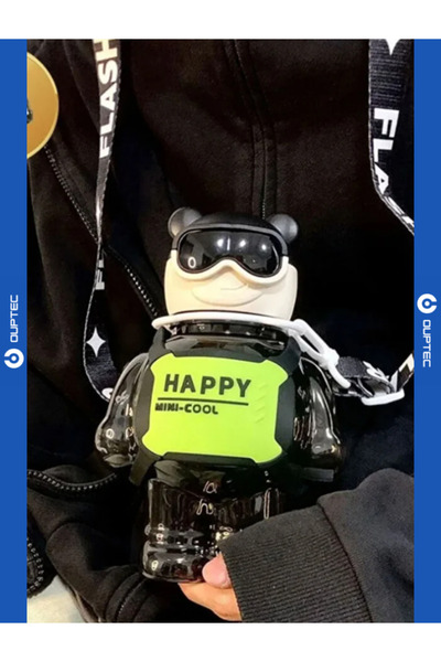 Ouptec Robottle Figürlü Suluk Robot Matara Astronot Su Matarası 800ml Okul Su...