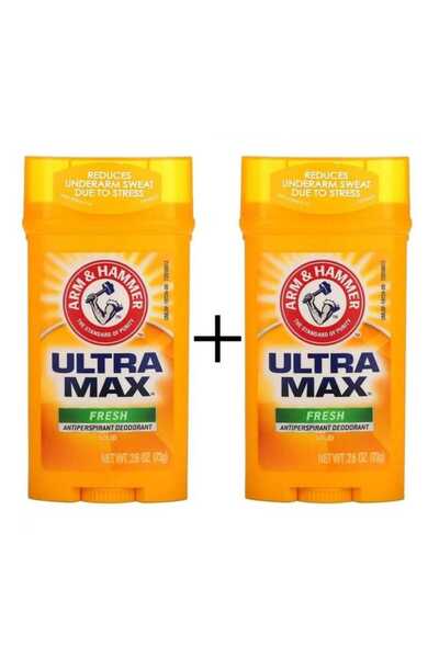 Arm&Hammer ARM & HAMMER ULTRAMAX Anti-Perspirant Deodorant Solid Unscented 2.60 oz (Pack of 2)