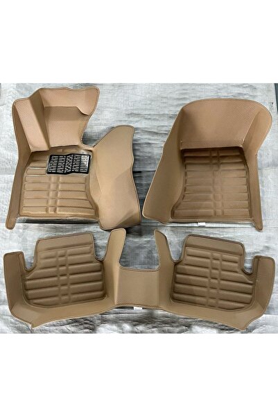 Drs Tuning Bmw 5 Serisi F10 Uyumlu 2012-2017 5D Havuzlu Bej Renk Paspas Seti