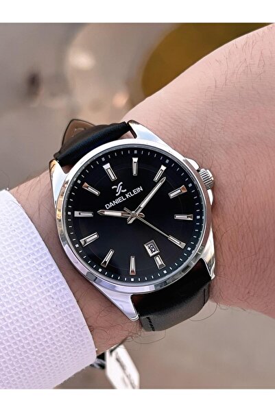 Daniel Klein Calendar Leather Band 30 m Water Resistant Special Design Men's ...