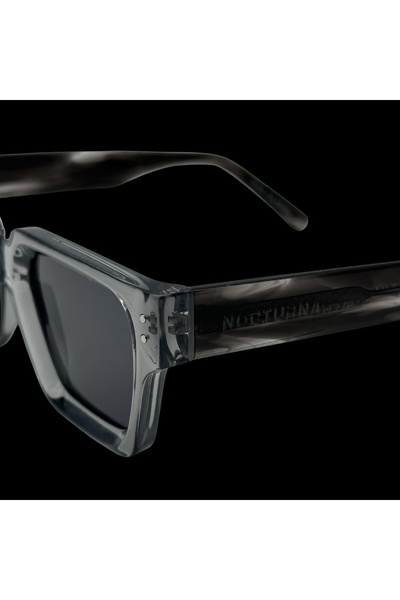 NOCTURNA FRAMES Ochelari de soare supradimensionat gri Block