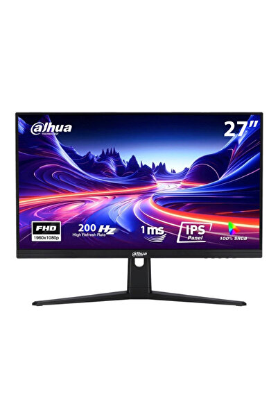 DAHUA LM27-E231B 27 Inch IPS Full HD Gaming Monitor,200 Hz,1 ms Response Time,HDMI×2,DisplayPort