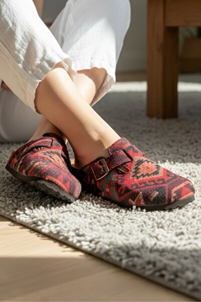 LAND OF CORK LC Anatomical Unisex Natural Cork Sole Rug - Felt Slippers