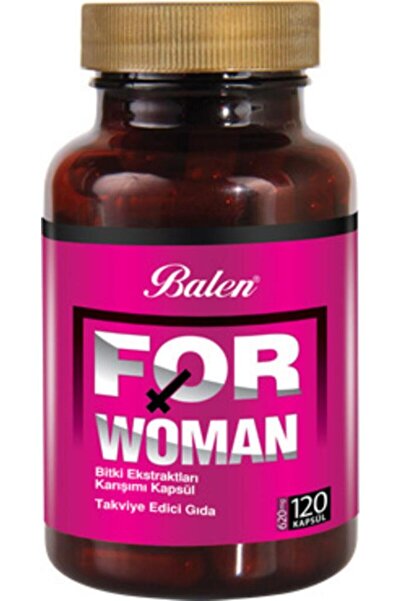 Balen Forwomen Bitki Ekstratları Karışımı 620 Mg 120 Kapsül