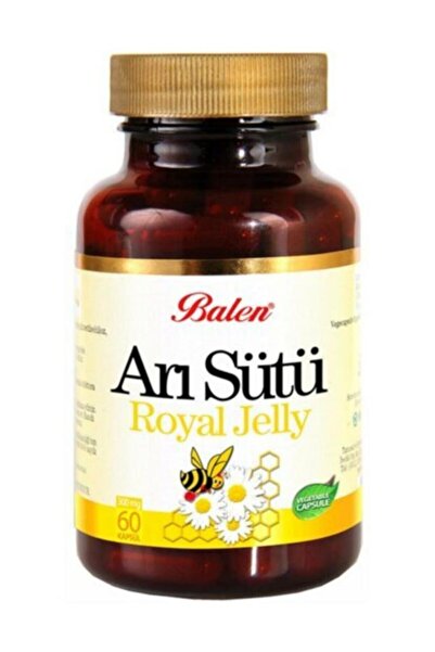 Balen Arı Sütü Kapsülü 375 Mg 60 Kapsül Arısütü Royal Jelly