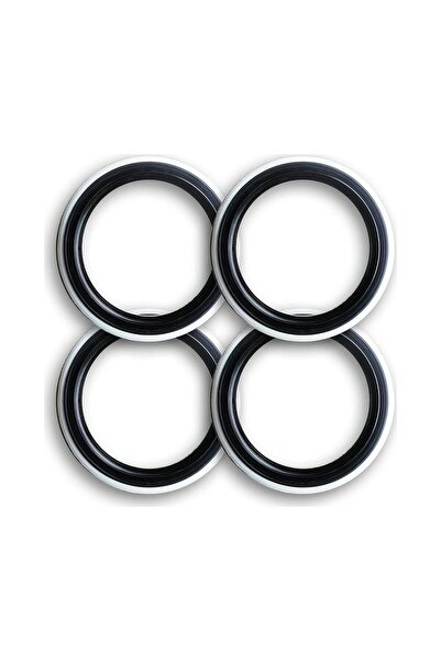 Genel Markalar Oto Lastik Yanağı Lüks Siyah Beyaz 13 Jant 4 Adet Yanak