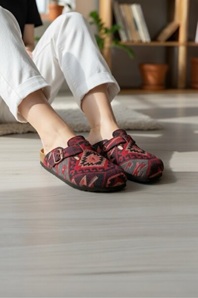 LAND OF CORK LC Anatomical Unisex Natural Cork Sole Rug - Felt Slippers