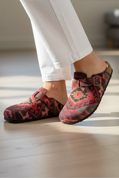 LAND OF CORK LC Anatomical Unisex Natural Cork Sole Rug - Felt Slippers