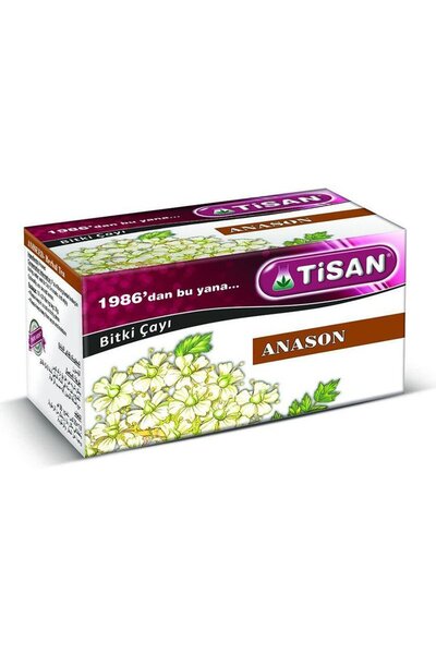 Tisan أكياس الشاي المزهرة بنبات اليانسون 20 قطعة