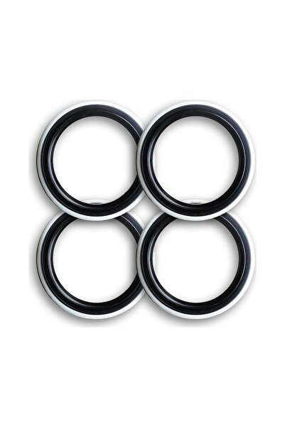 Atlas Oto Lastik Yanağı Lüks Siyah Beyaz 15 Jant 4 Adet Yanak