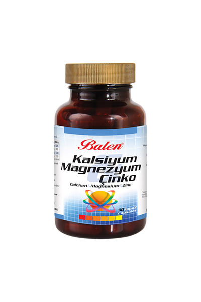 Balen Kalsiyum Magnezyum Çinko 90 Kapsül