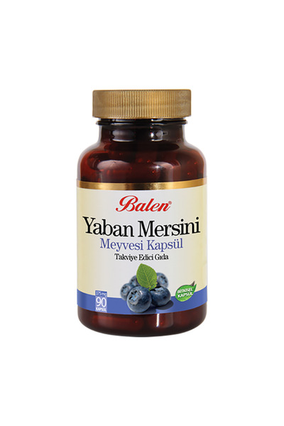 Balen Yaban Mersini Meyvesi Ekstraktı Kapsül 375 Mg 90 Adet