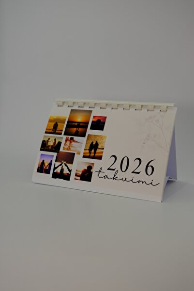 Lavinia Center Kişiye Özel 2026 Fotoğraflı Masa Takvimi -Her Aya Bir Anı