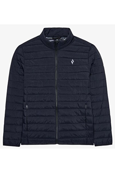 SKECHERS M Puffer Jacket S2520277 Erkek Mont SİYAH