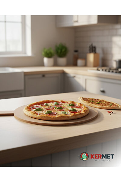 Genel Markalar Pizza Bazlama Lahmacun Ve Hamur Tahtası  Ham MDF