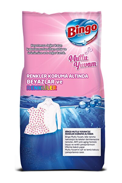 Genel Markalar Matik Çamaşır Deterjanı 10Kg Renkli Ve Bayaz mutlu yuvam