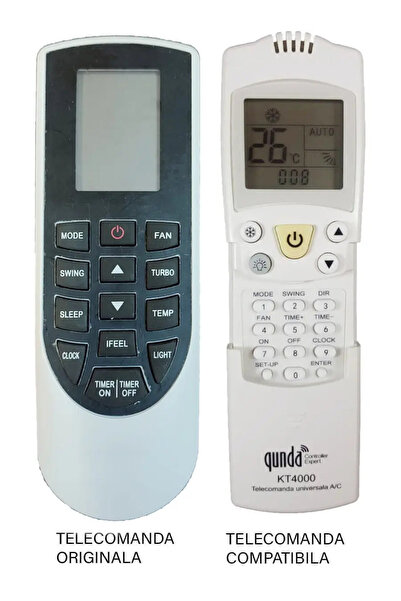 OEM Telecomanda inlocuitoare Aer Conditionat GREE YAN1F1 similara cu originalul (383)