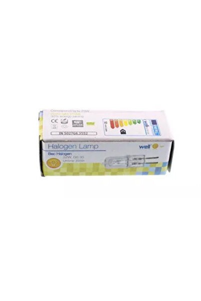 Well Bec halogen G6.35 52W 230V sticla clara