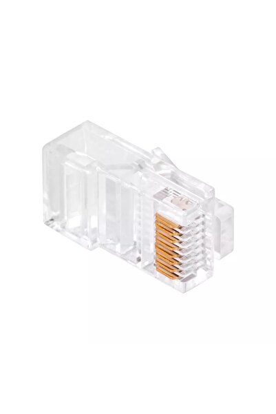 Eurokomp Mufa RJ45 8P8C CAT5E PASS THROUGH SOLID E5849 TEL0071
