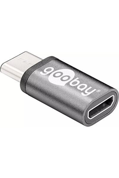 goobay Adaptor USB Type C tata - micro USB 2.0 Tip B mama negru