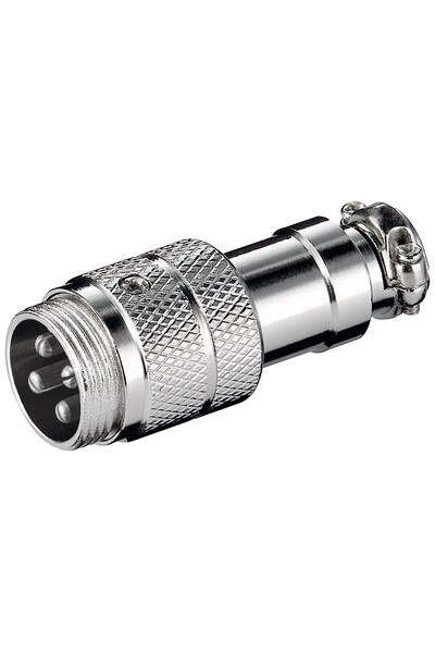 goobay Mufa microfon XLR tata NC4 4 pini pe fir