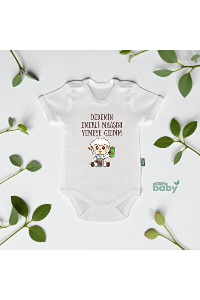 CAN BABY Fun & Funny Baby Bodysuit & Onesie I Came to Eat My Grandpa's Retire...