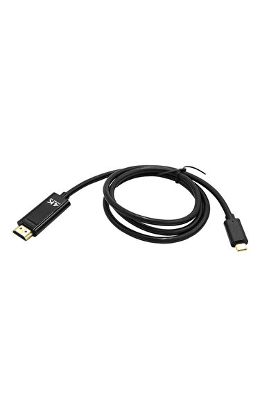 OEM Cablu semnal USB type C 3.1 la HDMI 1.8m 4K 2K/60Hz Plug&Play pentru PC telefoane