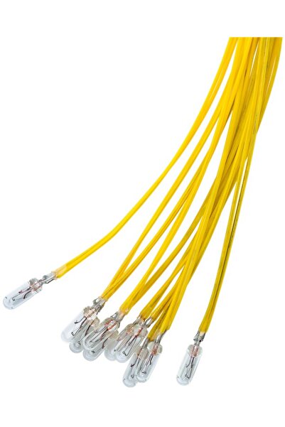 goobay Bulb T1¼ 4.14mm Subminiature 14V 80mA 1.1W incandescent warm white 2700K with 30cm wire 9401