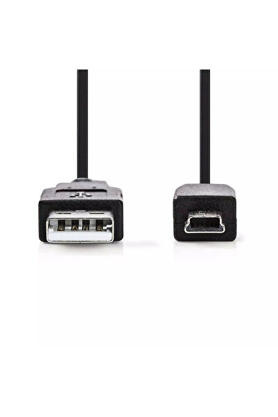 Nedis Cable USB 2.0 USB A male - Mini USB male 2m