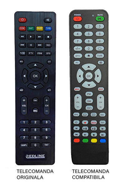 OEM Telecomanda inlocuitoare compatibila pentru reciever Redline (486)