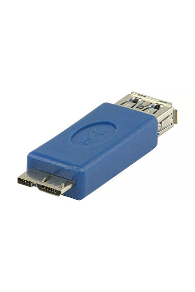 VALUELINE Adaptor USB 3.0 Micro USB B tata 3.0 - USB A mama 3.0 albastru